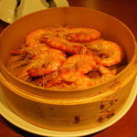 才巻海老の香り蒸し