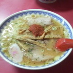 赤湯ラーメン 龍上海 赤湯本店 - 赤湯辛みそラーメン（改装前　2010.2月）