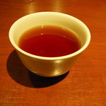 艇家大牌トン - 最後はお茶で口直し