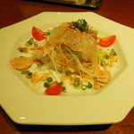 真鯛のお刺身サラダ①