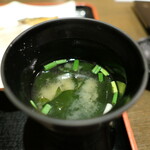 吟ばん - （2023/10月）ランチ味噌汁