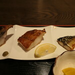 吟ばん - （2023/10月）特選焼き魚味比べ