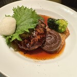 隠れ家鉄板 ごんぞう - ハンバーグ