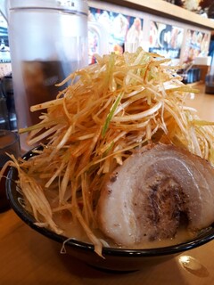 濃厚味噌ラーメンジム 味噌のジョー - 辛ネギタワー味噌