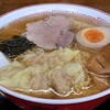 一力食堂 - 大盛ワンタンメン750円