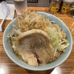 番町製麺 - 料理写真:並250g 野菜マシ　カラメ