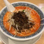 希須林 - ★担々麺¥1.050
      　※辛さは3段階(中辛をセレクト)
      　※ご飯無料
      　※野菜多め