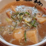 三豊麺 - 三豊麺 茅場町店 特製濃厚魚介つけ麺のつけ汁