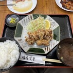 塩梅食堂 - 唐揚げ定食