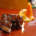 日本橋橘町　都寿司 - 蛸と青柳1