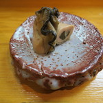 日本橋橘町　都寿司 - 牡蠣の味噌漬け2