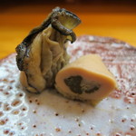 日本橋橘町　都寿司 - 牡蠣の味噌漬け1