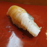 日本橋橘町　都寿司 - 藁で炙った鰆握り