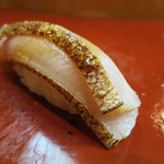 日本橋橘町　都寿司 - 鰤づけ握り