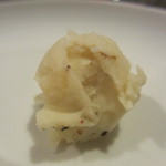 tavola di YOHEI yogi NISHIDA - 北海道の百合根とイタリア ピエモンテのゴルゴンゾーラ・ドルチェ