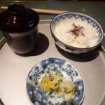 懐食みちば - 赤だし、ごはん