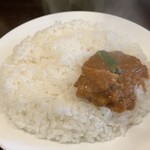 curry 草枕 - ライス、チキンカレー
