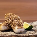 日本料理こまつ - 穴子の利休焼き