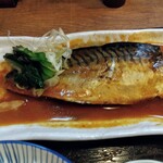 浜焼き海鮮居酒屋 大庄水産 - 煮魚定食のサバ