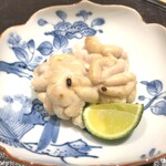 新ばし 星野 - 鱈の焼白子