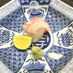 新ばし 星野 - （お造り）明石の鯛