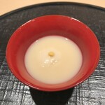 新ばし 星野 - 胡麻豆腐の白みそ仕立て