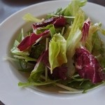 シャキシャキ。それにドレッシングがさっぱり。