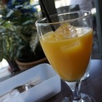 オレンジジュース。濃厚♪