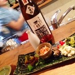 へっつい - 酒の肴＋たんぞう生酛お燗