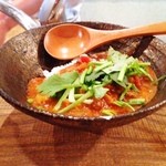 へっつい - 根菜のキーマカレー