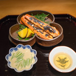 日本料理 幸庵 - 焼きガニ