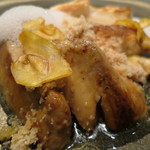 フロリレージュ - フォアグラと和栗のスフレ1