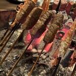 料亭 長坂 - 焼けてきました