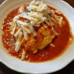 Issaku - ランチ モッツァレラのトマトオムライス＋チーズ