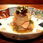 薪鳥新神戸 - 高坂鶏 肝わさ