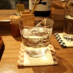 薪鳥新神戸 - 芋焼酎「魔王」（ロック）