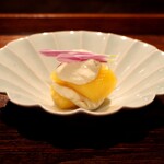 薪鳥新神戸 - 柿の白和え