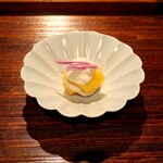 薪鳥新神戸 - 柿の白和え