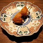 薪鳥新神戸 - 秋田 高原比内地鶏 手羽 ねぎま