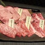 Wagyuu Yakiniku Tokori - コースのお肉ちゃんたち