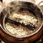 薪鳥新神戸 - 薪そぼろご飯