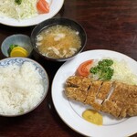 とんき - ロースかつ定食　1700円