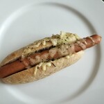 パン いつぞ - チーズホットドック(ソフトコッペパン)