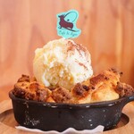 カフェ・ド・リオン パレット - 【2023.12】青森ふじりんごつがるりんごの焼き上げスキレットアップルパイ(税込1628円)