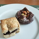 パン いつぞ - 古代小麦のスコーン(生チョコサンド)