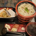 Kogintei - 天釜揚げうどん　1100円