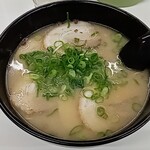 長浜ラーメン力 - チャーシューメン(1,020円)