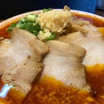 スタミナススム - 辛にんにく背脂チャーシュー麺 