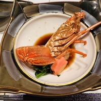 銀座方舟  大吟醸しずく店 - 伊勢海老具足煮