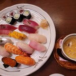 Yanone Sushi - にぎり寿司　1.5人前